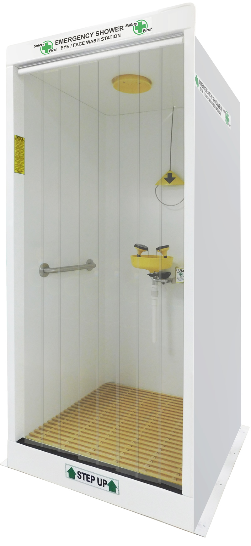 Laboratory Emergency Shower Decontamination Booth