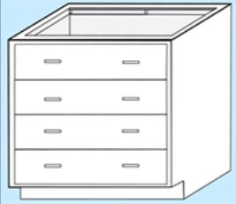 4 Drawer