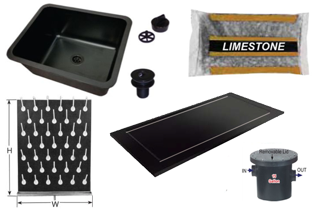Laboratory Countertops, Sinks, and Plumbing
