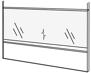 Optional Counter Balanced Vertical Sashes
