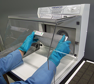 Replacement of carbon filter on Micro Flow II