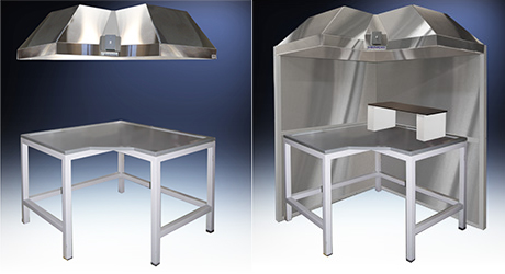 Corner Canopy (Stainless Steel)