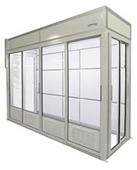 Framed Glass Doors (Floor Track)
