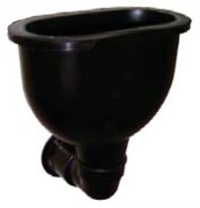 Oval Wall Cupsink