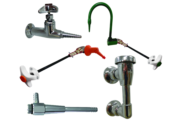 Fume Hood Wall Mounted Service Fixtures