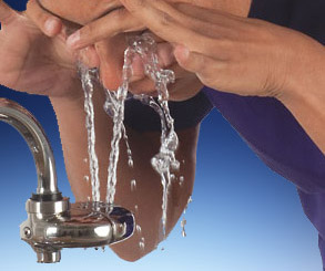 Faucet Mounted Eye Wash