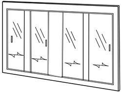 Standard Vertical Sashes