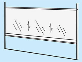 Vertical Sash (Optional)